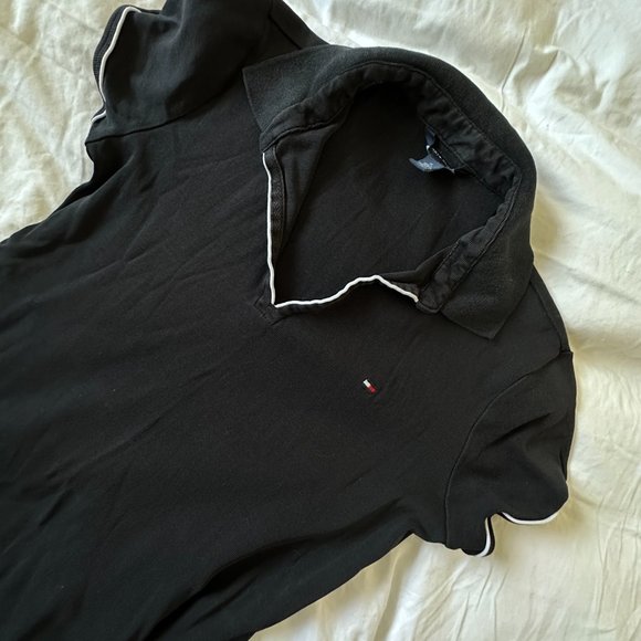*Tommy Hilfiger Mini Black Polo Dress - Picture 9 of 10